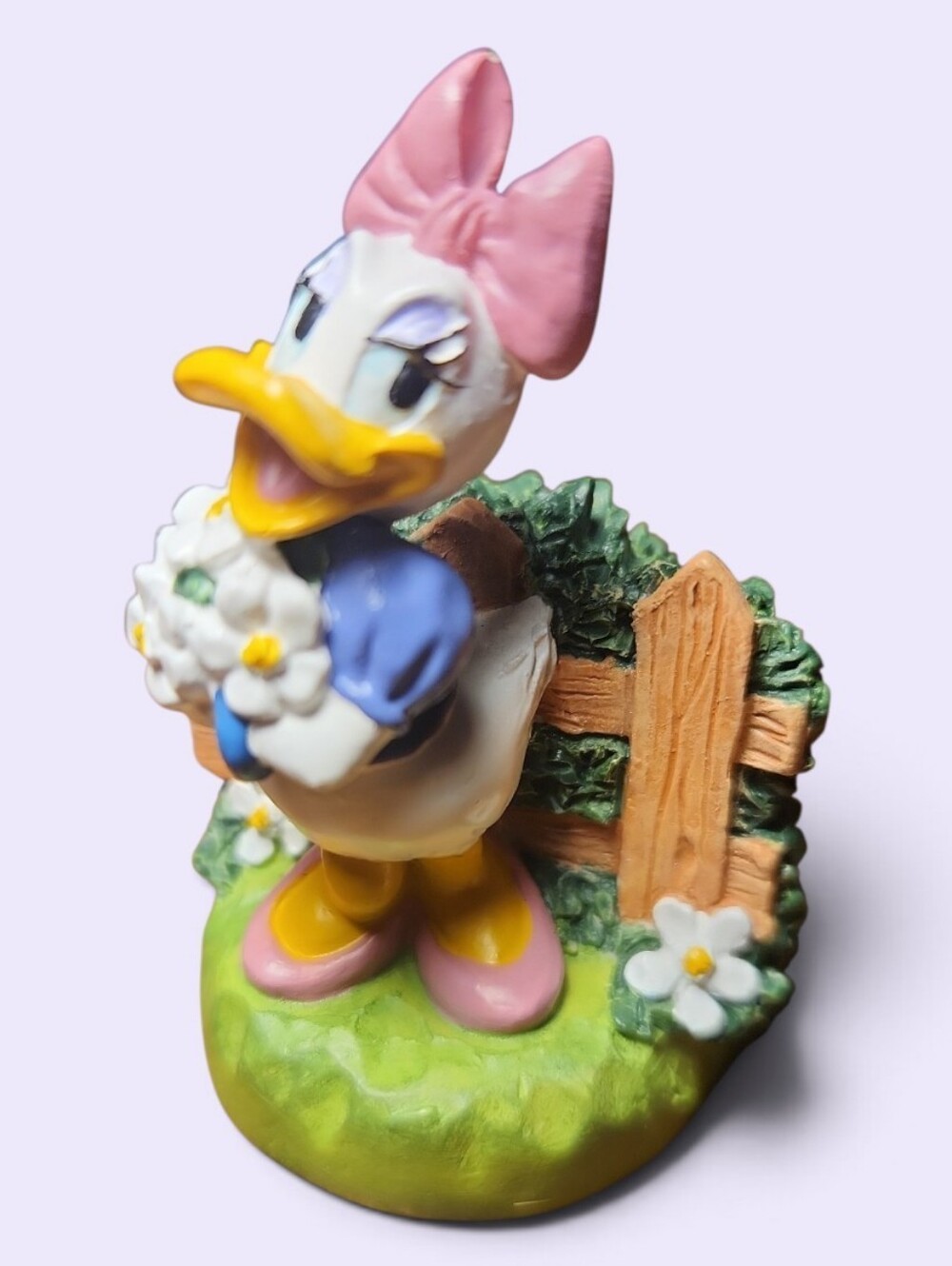 Lenox Disney Daisy Duck Mini Figurine Flowers Collectible